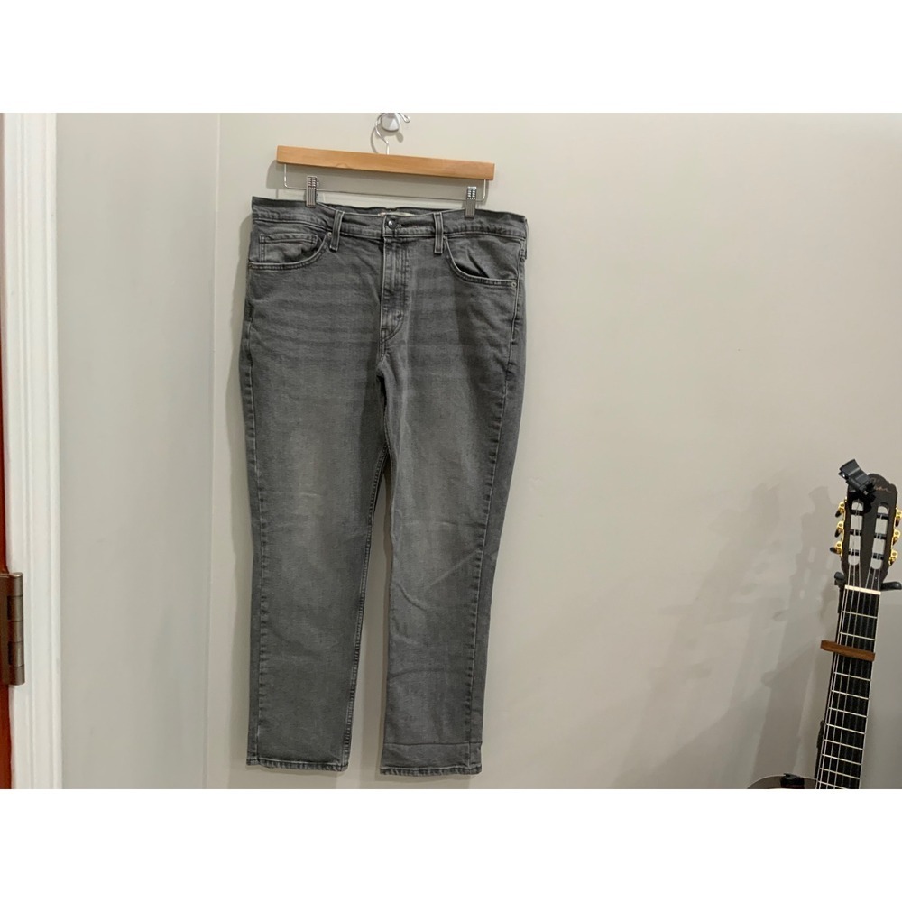 Signature by Levi Strauss Mens Slim Fit Grey Jeans W38 L30 WaterLess Stretch